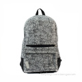2016 branding intricate New pattern design Cordura Fabric Backpack TYS-15122102